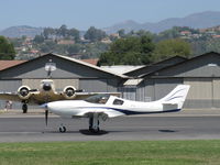 N74FX @ SZP - 2007 Larson LANCAIR LEGACY, Continental IO-550 300 Hp speedster, landing roll Rwy 22 - by Doug Robertson
