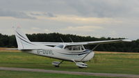 G-DUVL @ EGTH - G-DUVL departing Shuttleworth Military Pagent Air Display August 2010