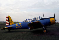 N63697 @ HRL - BT-13B Valiant of the Experimental Aircraft Association on display at the 1978 Confederate Air Force's Harlingen Airshow. - by Peter Nicholson