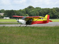 G-SKPG @ EGFE - Visiting Skyranger at Haverfordwest Airport. - by Roger Winser