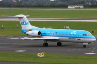 PH-WXD @ EDDL - KLM Cityhopper, Fokker F70, CN: 11563 - by Air-Micha