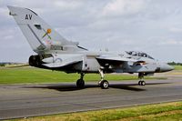 ZD905 @ EGWZ - taxying back to the flightline after a breathtaking display at the RAF Alconbury Air Tattoo 1986 - by Friedrich Becker