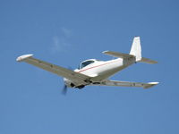 N91689 - 1946 North American NAVION, Continental E-225 upgrade. tip tanks, window mods, Pilot/plane come from WHP each First Sunday to give Young Eagles Flight rides, takeoff climb Rwy 22 with Young Eagles aboard. - by Doug Robertson