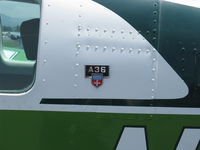 N17838 @ SZP - 1977 Beech A36 BONANZA, Continental IO-520 285 Hp, logo - by Doug Robertson