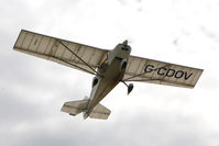 G-CDOV @ X5FB - Skyranger 912(2) on take off from Fishburn Airfield in July 2010. - by Malcolm Clarke