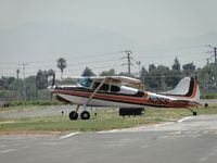 N2SS @ POC - Taxiing to runway 26L for take off - by Helicopterfriend