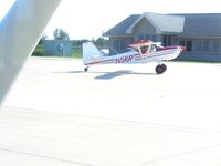 N56P @ OXI - Fuel stop at Knox, Indiana en route to Oshkosh. - by Bob Simmermon