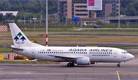 JY-JAB @ EHAM - Boeing 737-33A [23630] (Aqaba Airlines) 10/08/2006 - by Ray Barber