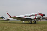 N1944H @ KOSH - Douglas DC3C - by Mark Pasqualino