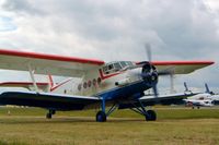 HA-MKF @ EGBP - Antonov An-2TP [1G233-43] Kemble~G 11/07/2004.