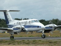 G-BGRE @ EGLK - MARTIN-BAKER SUPER KING AIR TAXYING TO RWY 25 - by BIKE PILOT