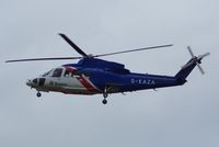 G-KAZA @ EGSH - Landing at Norwich. - by Graham Reeve