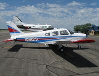 N38211 @ KAXN - Piper PA-28-161 Warrior on the line. - by Kreg Anderson
