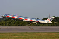 N970TW @ ORF - American Airlines N970TW (FLT AAL409) departing RWY 5 en route to Dallas/Fort Worth Int'l (KDFW). - by Dean Heald