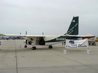 N848MA @ NTD - 1989 Britten-Norman BN-2B ISLANDER, two Lycoming IO-540-E4C5 260 Hp each - by Doug Robertson