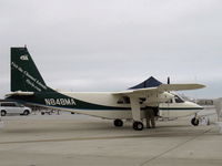 N848MA @ NTD - 1989 Britten-Norman BN-2B ISLANDER, two Lycoming IO-540-E4C5 260 Hp each. - by Doug Robertson