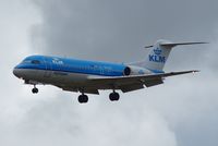 PH-KZV @ EGSH - Landing at Norwich. - by Graham Reeve