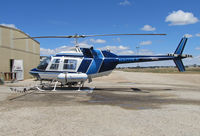 N802KA @ KPRB - 1999 Bell 206B sprayer of Sinton Helicopters up from Camarillo, CA for maintenance checks - by Steve Nation