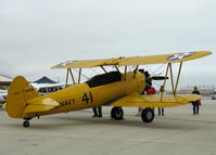 N69765 @ NTD - 1941 Boeing Stearman A75N1 as Navy N2S1, Continental W670 220 Hp - by Doug Robertson