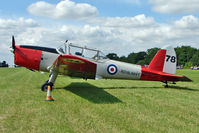 G-BVTX - 1952 De Havilland DHC-1 CHIPMUNK 22A, c/n: C1/0705 wears Serial WP809 at 2010 Stoke Golding Stakeout