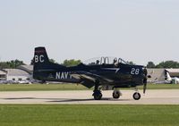 N128BC @ KOSH - North American T-28F - by Mark Pasqualino