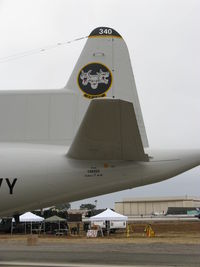 150522 @ NTD - Lockheed NP-3D 'Billboard' ORION, four Allison T56-4-14 Turboprops 4,600 shp each, tail with radome fin - by Doug Robertson