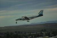 N24BH @ KBIL - Alpine Air Beech 99