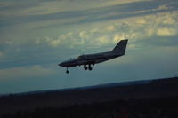 N2718Y @ KBIL - Cessna 402