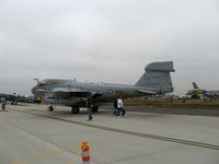 161880 @ NTD - Grumman EA-6B PROWLER, two P&W J52-P-408 Turbojets 11,200 lbst each. Four place Electronic Warfare aircraft to be replaced by EA-18G GROWLER (I am not kidding!) modified for escort and close-in jamming. - by Doug Robertson