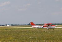 D-EAEX @ EDDP - After a short visit at LEJ this flea is going to 26R watching big birds roaring by. - by Holger Zengler