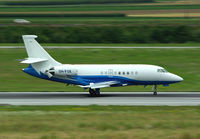 OH-FOX @ LOWW - Airfix Dassault Falcon 2000 - by Thomas Ranner