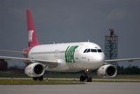 LZ-MDM @ EDDP - Taxiing from 08L to apron via eastside motorway bridge - by Holger Zengler