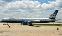 N516UA @ KORD - Taxying at ORD. - by Daniel L. Berek