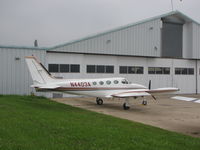 N4403A @ KOSH - At Basler's hangar during EAA2010 - by steveowen