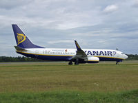 EI-EKP @ EGPH - Edinburgh based Ryanair B737-800 EI-EKP arrives Back at EDI
