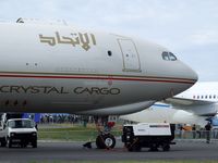 F-WWKG @ EGLF - Airbus A330-200F of Etihad / Crystal Cargo at Farnborough International 2010