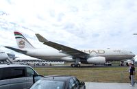 F-WWKG @ EGLF - Airbus A330-200F of Etihad / Crystal Cargo at Farnborough International 2010