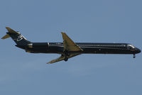 F-GMLU @ VIE - Blue Line