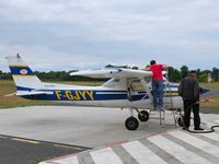 F-GJYY @ LFDY - à la pompe.... - by Jean Goubet/FRENCHSKY