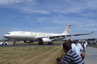 F-WWKG @ EGLF - Airbus A330-200F of Etihad / Crystal Cargo at Farnborough International 2010 - by Ingo Warnecke