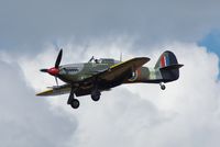 PZ865 @ EGSH - Landing at Norwich. - by Graham Reeve