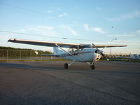 C-GLFQ @ CYQB - Taken after a city tour with family members. Aircraft parked at CFAQ. This is the flight school that owns the aircraft. - by olinadeau