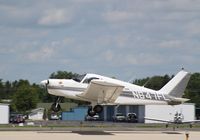 N647FL @ KOSH - Piper PA-28-140 - by Mark Pasqualino