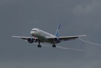G-FCLA @ EGSH - Landing at Norwich. - by Graham Reeve