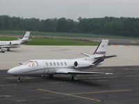 N438SP @ KSBM - On the ramp at KSBM during the PGA Tour
