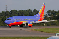 N526SW @ ORF - Southwest Airlines N526SW (FLT SWA1331) exiting RWY 5 at taxiway Foxtrot after arrival from Baltimore/Washington Int'l (KBWI). - by Dean Heald