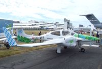 OE-VFT @ EGLF - Diamond DA-42 Twin Star at Farnborough International 2010