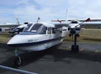 N188AM @ EGLF - Britten-Norman BN-2T Turbine-Islander at Farnborough International 2010