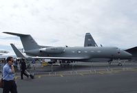 N30LX @ EGLF - Gulfstream G-1159A / Lockheed Martin Dragon Star at Farnborough International 2010