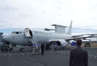 N360BJ @ EGLF - Boeing 737-7ES Wedgetail AEW-aircraft for the turkish air force at Farnborough International 2010